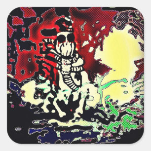 Gasmask y pegatinas del Snapback