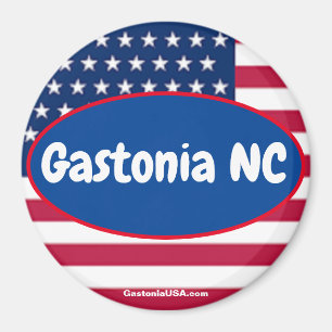 Gastonia NC Imán Patriótico