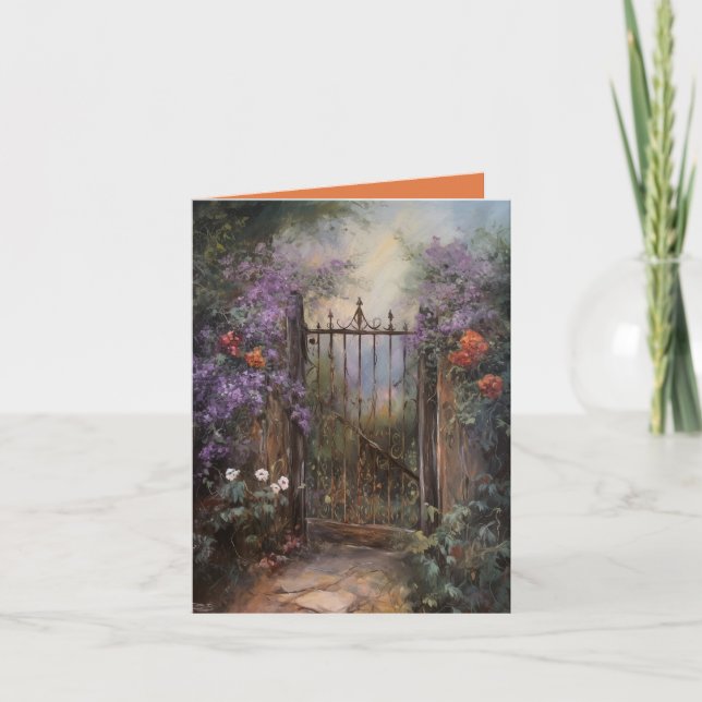 Gate Gate Blank Notecards (Anverso)