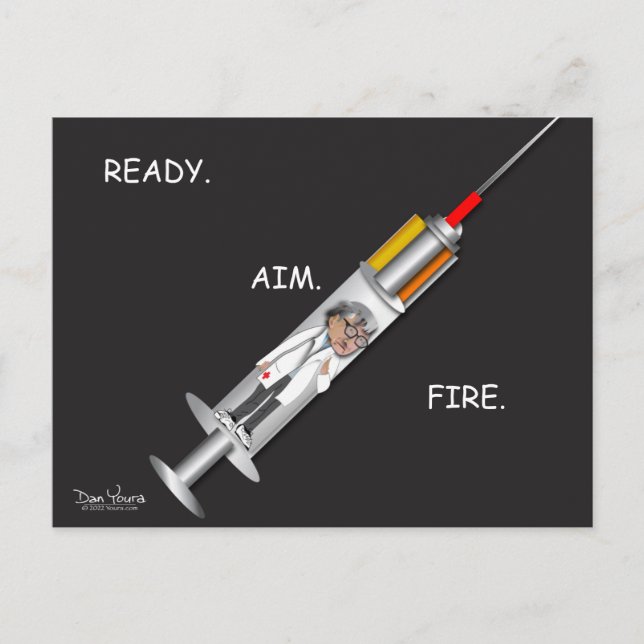 Gates Vacuna la postal del planeta (Anverso)