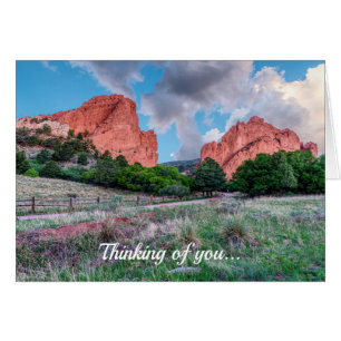 Gateway Rocks Garden Of Gods Pensando En Tu Tarjet