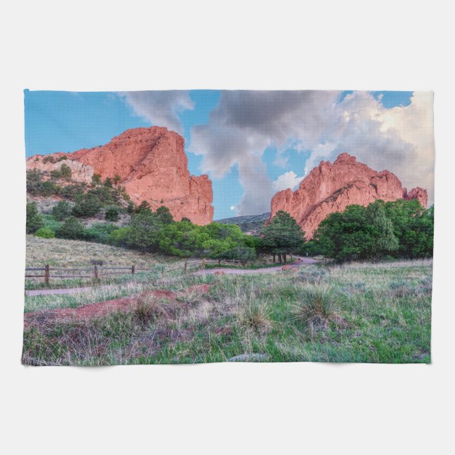 Gateway Rocks Garden Of The Gods Kitchen Toalla (Horizontal)