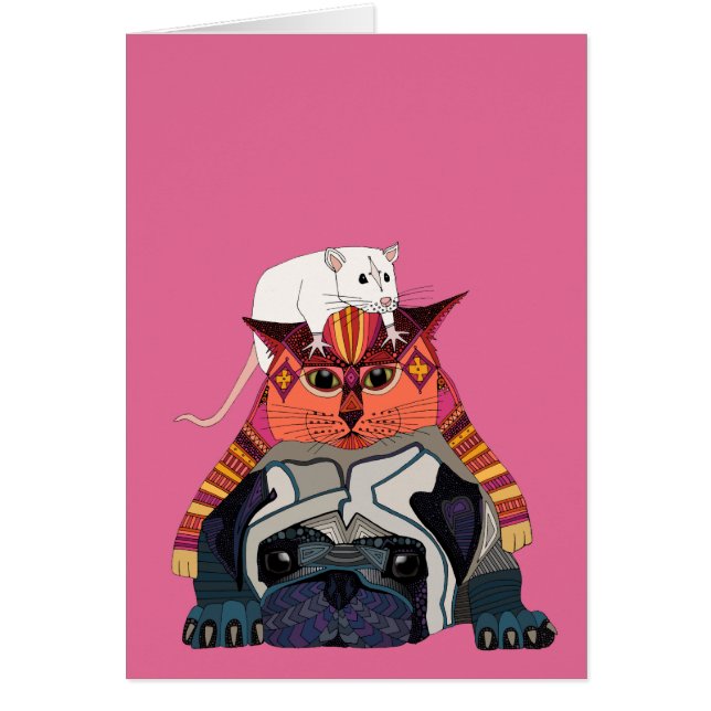 gatillo de ratón rosa (Frente)