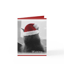 Gatito adorable del navidad