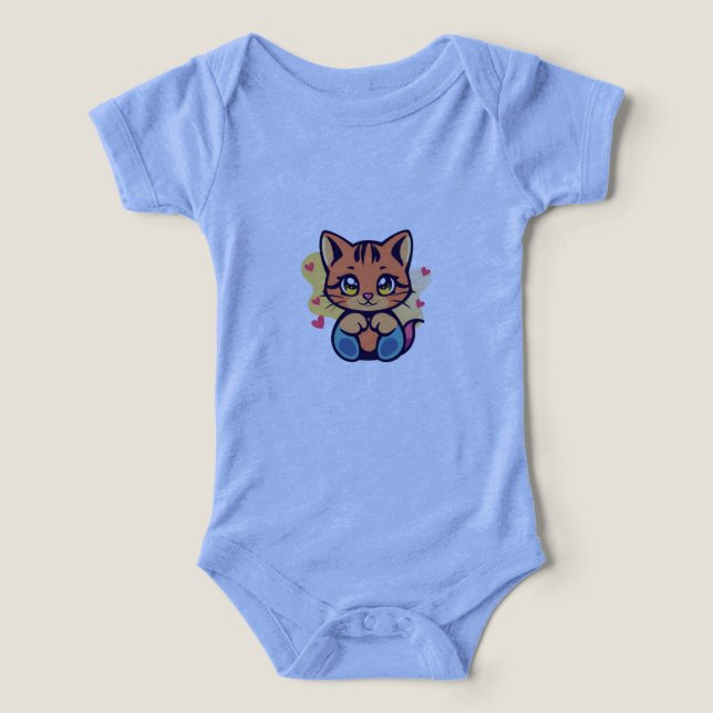 Gatito de Amor Adorable (Diseño delantero )