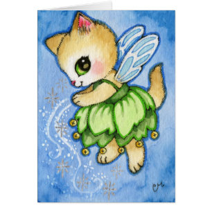 Gatito de Bell del chapucero - gato lindo del