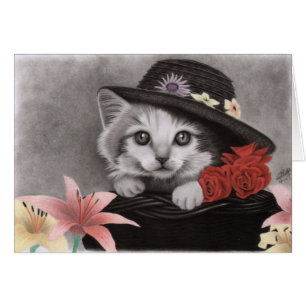 Gatito de la flor