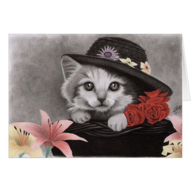 Gatito de la flor (Anverso (Horizontal))