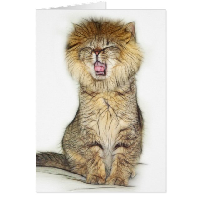 Gatito de león ruidoso (Frente)