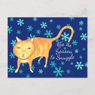 Gatito de Navidad Warm Fuzzies & Winter Flurries