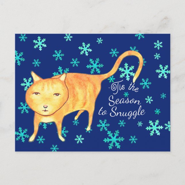 Gatito de Navidad Warm Fuzzies & Winter Flurries (Anverso)