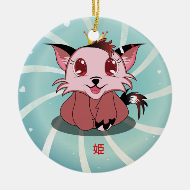 Gatito del animado - Hime, ornamento (Frente)