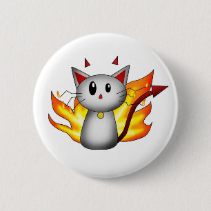 Gatito del diablo - botón