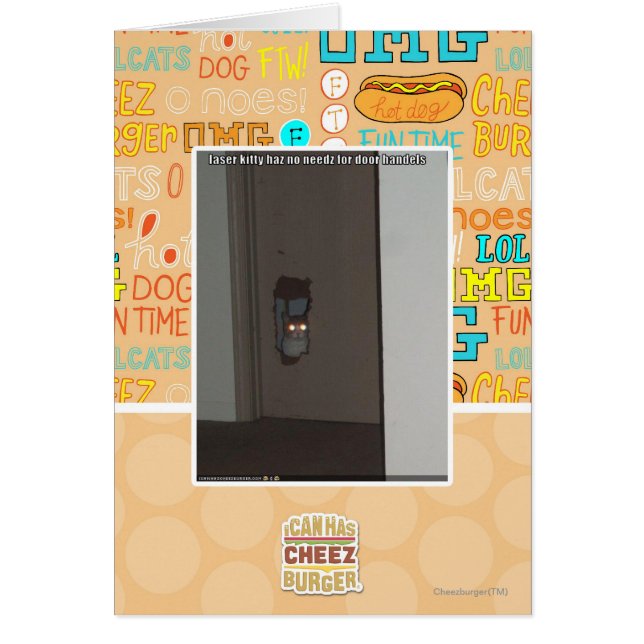 Gatito del laser (Frente)