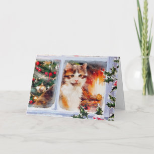 Gatito del navidad