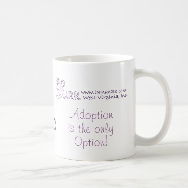 Gatito del RONRONEO que juega la taza 15oz (Derecha)