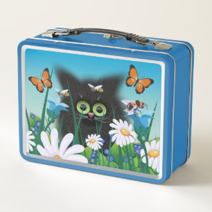 Gatito dulce y fluido en Daisy Meadow
