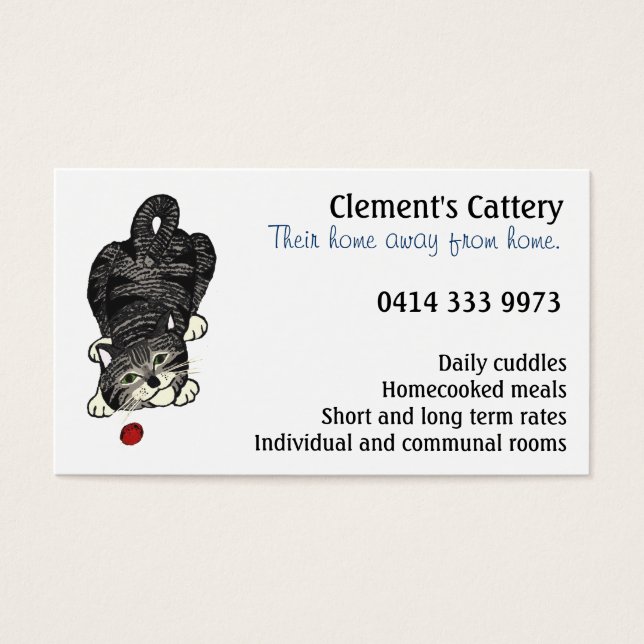 Gatito juguetón (Frente)