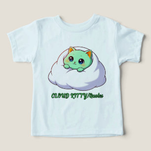 Gatito Kawaii Menta Lindo en Nube