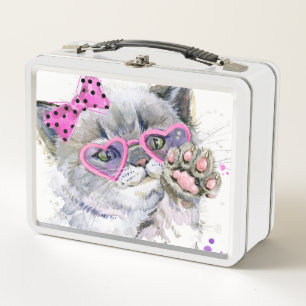 Gatito lindo de la acuarela