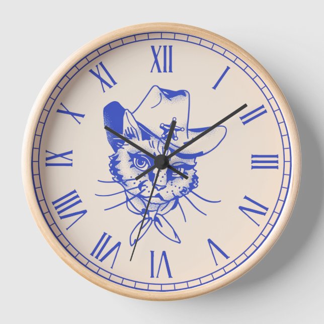Gatito Reloj (Anverso)