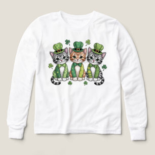 Gatitos afortunados del día de San Patricio-47474