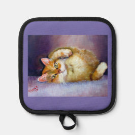Gatitos amarillos Oven Mitts & Pot Holders