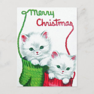 Gatitos en Mittens Feliz Navidad