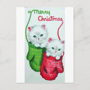 Gatitos en Mittens Feliz Navidad
