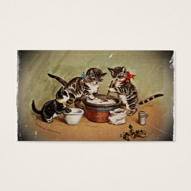 Gatitos haciendo pudding (Frente)