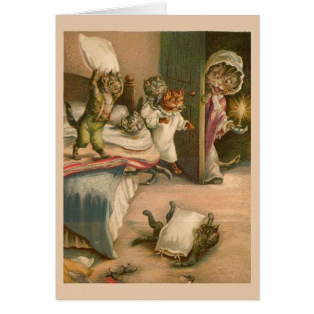 Gatitos juguetones (Frente)