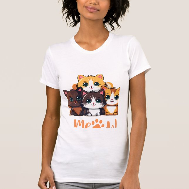 gatitos para camiseta (Anverso)