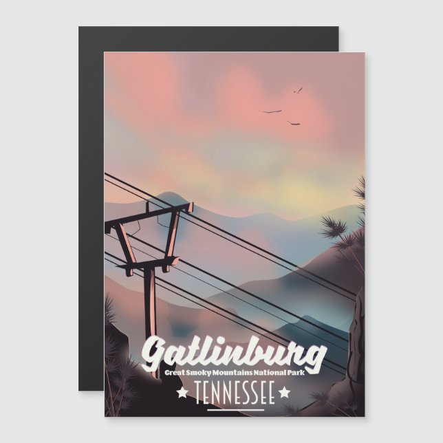 Gatlinburg Great Smoky Mountains Tennessee (Anverso/Reverso)