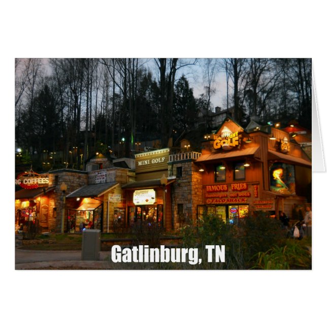 Gatlinburg, Tennessee (Anverso (Horizontal))