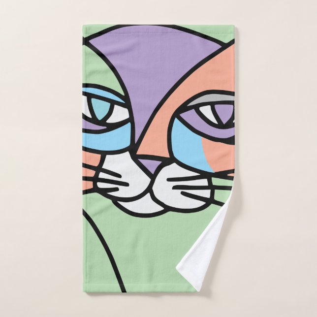 Gato (Toalla de mano)