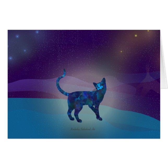 Gato 1 del espacio (Anverso (Horizontal))