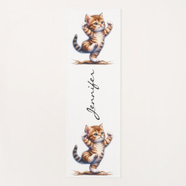 Gato Adorable Yoga Mat