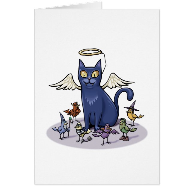 Gato angelical (Frente)