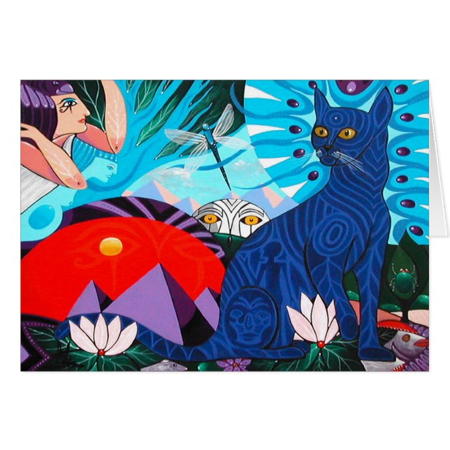 Gato antiguo por Gregory Gallo (Anverso (Horizontal))