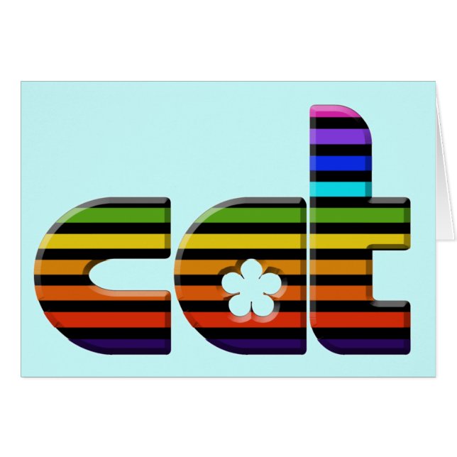 gato arco iris (Anverso (Horizontal))