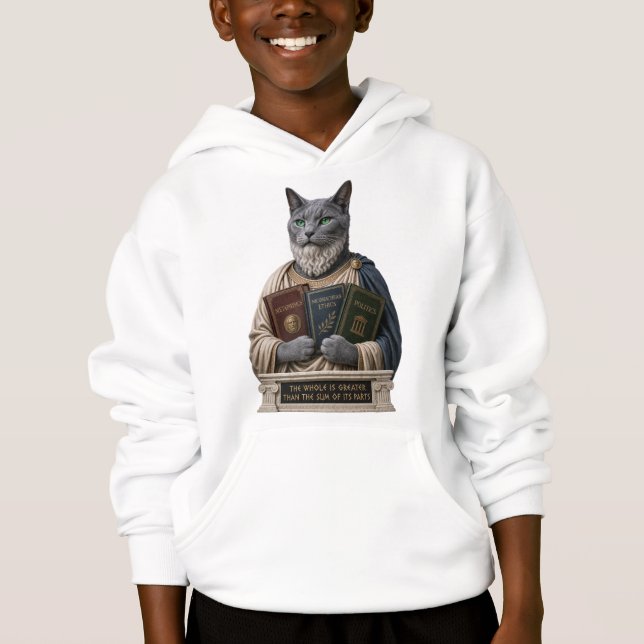 Gato Aristotélico Azul Ruso (Anverso)