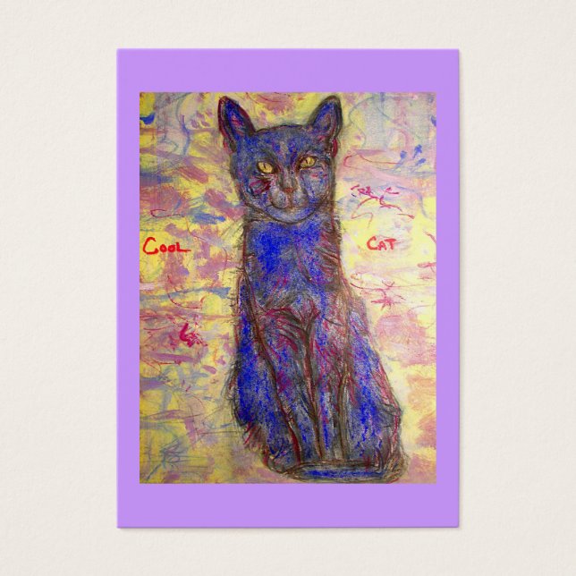 gato azul (Frente)