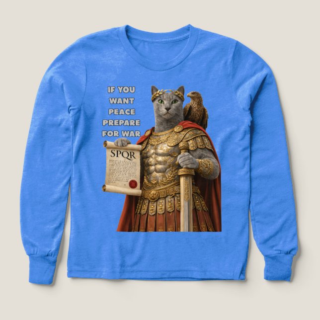 Gato Azul César Ruso (Diseño frontal)