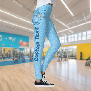 Gato azul con leggings de violín