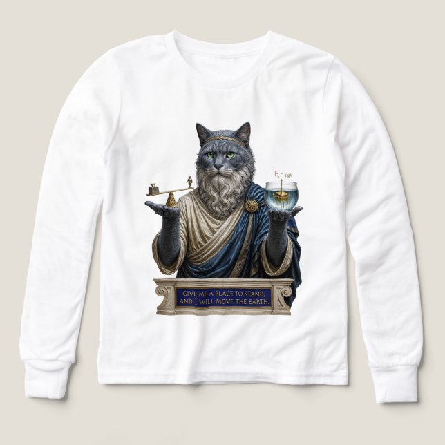 Gato Azul Ruso Arquímedes (Diseño frontal)