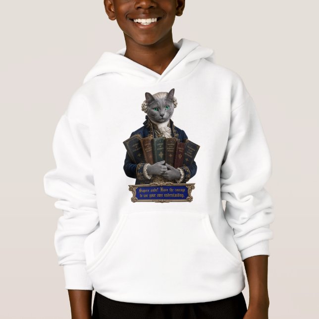 Gato Azul Ruso Immanuel Kant (Anverso)