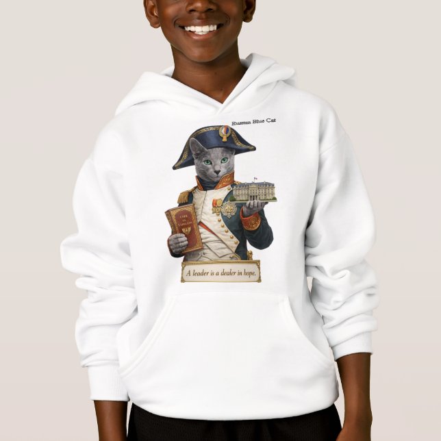 Gato Azul Ruso Napoleón Bonaparte (Anverso)