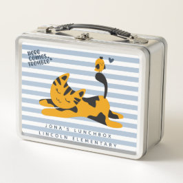 Gato azul y Naranja lindo - niños