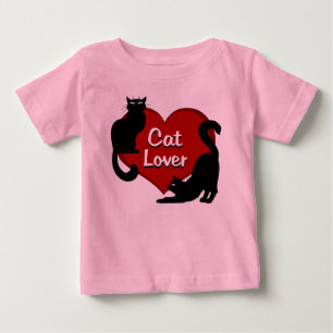 Gato bebé ama a Camisetas Camisetas de Cat Lover