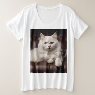 Gato blanco majestuoso